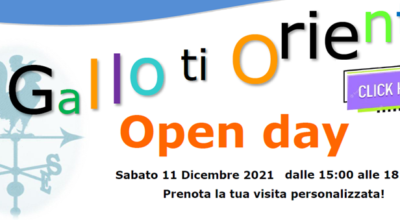 Open Day 11 Dicembre 2021